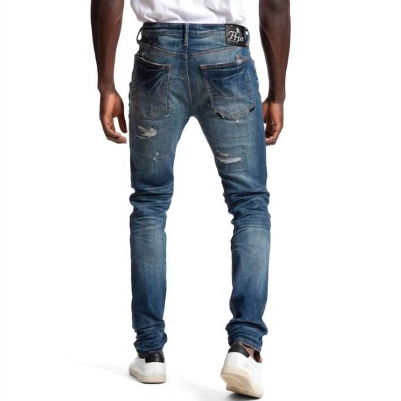 NEW PRPS men's windsor deet jean in indigo